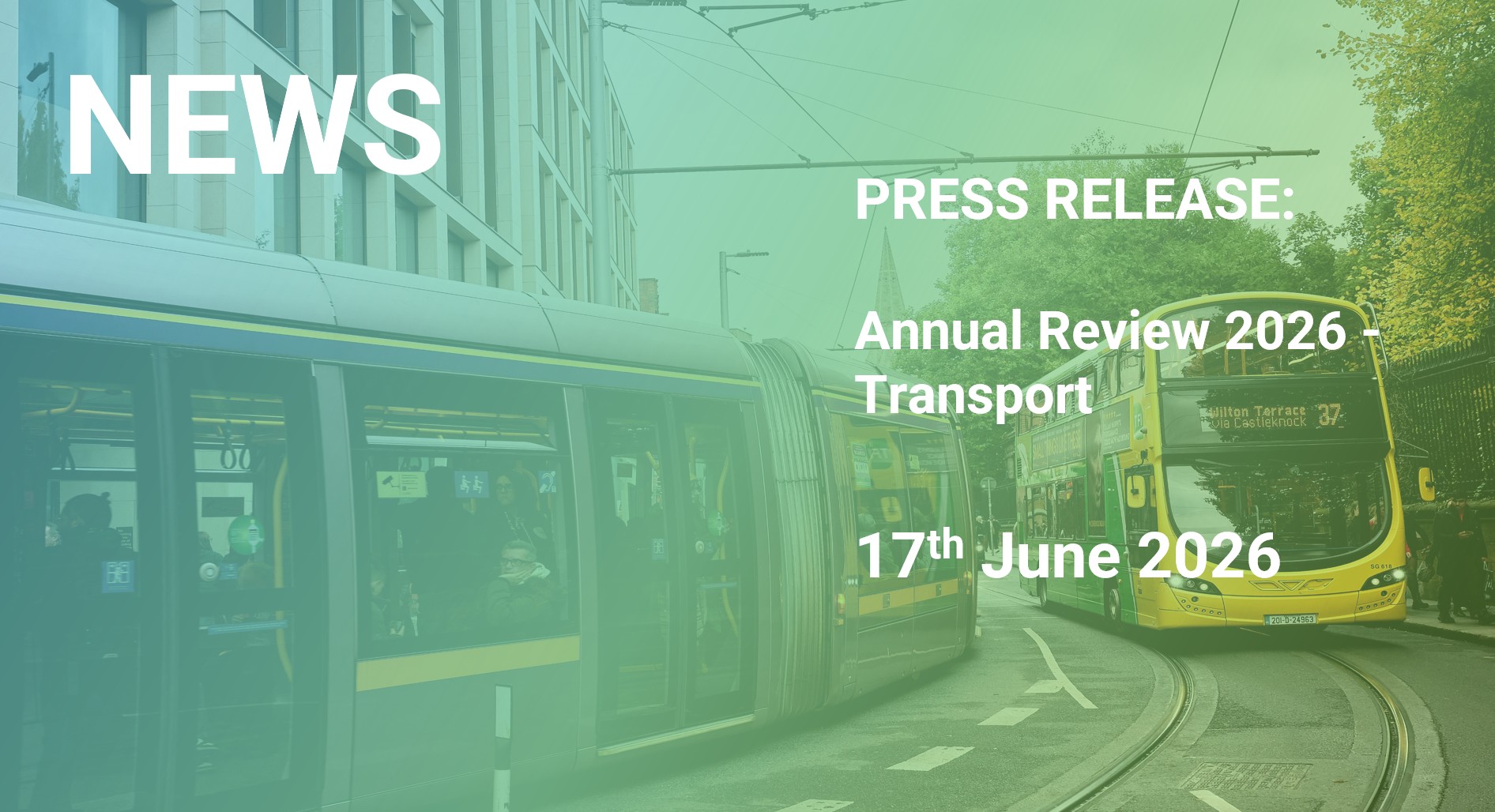 PRESS RELEASE: Annual Review 2026 - Transport